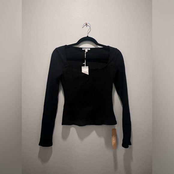 NWT Reformation Leighton Knit Top - Picture 2 of 7